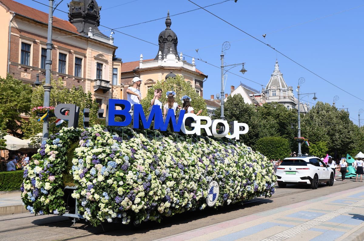 Virágkarnevál Debrecen és BMW Gyárlátogatás